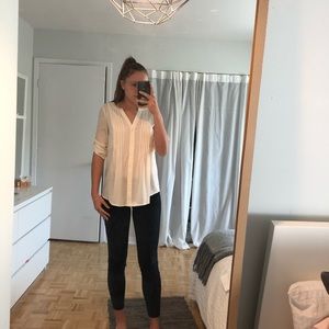 *2 for 20* BCBG Beige Flowing Blouse